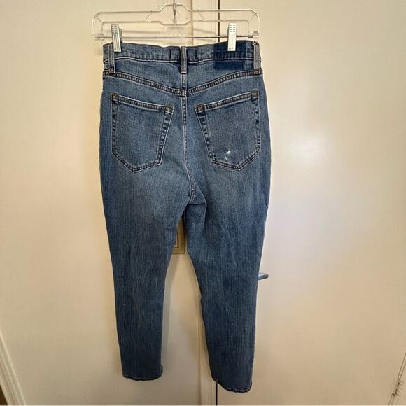 Abercrombie Curve Love 90s Slim Straight Ultra High Rise Jeans Size 28 - Picture 7 of 7